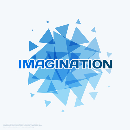 Abstract vector design background with trianglesのイラスト素材
