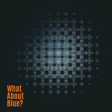 Abstract vector design elements with crossのイラスト素材