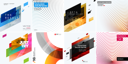 Abstract vector design elements for graphic layoutのイラスト素材