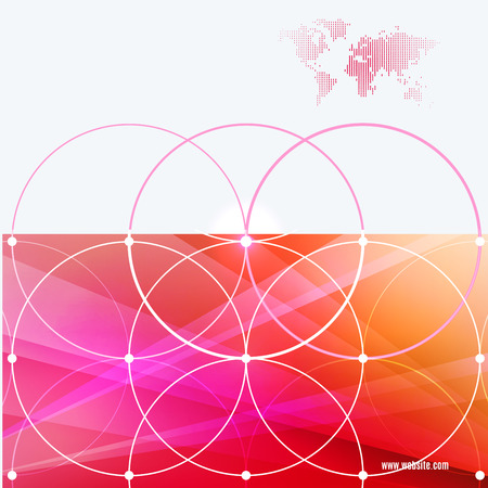 Abstract vector design elements for graphic layout illustration.のイラスト素材
