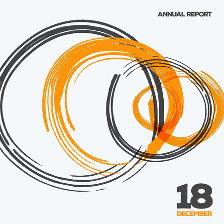 Abstract vector design elements for graphic poster.のイラスト素材
