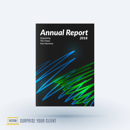 Design of brochure, abstract annual report, cover modern layout,のイラスト素材