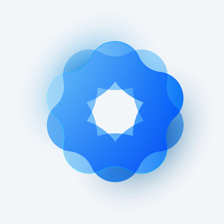 Creative design of abstract vector design elements for graphic template. Creative modern business background.のイラスト素材