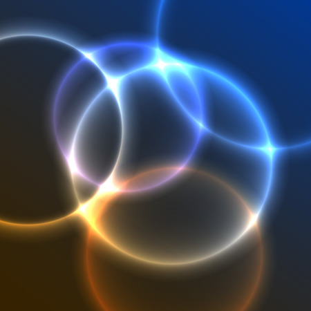 Abstract night party banner in glamour design style, modern flyer in A4 with colourful background for dance, club, music.のイラスト素材