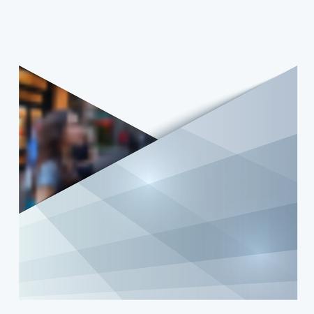 Abstract material design style of colourful vector elements for modern background with layerのイラスト素材