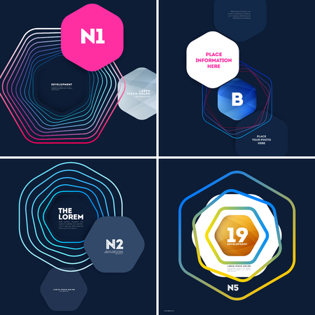 Abstract design of vector elements for graphic template. Modern background. Colourful smooth lines for business branding, website sale, marketing, discount, offer.の写真素材