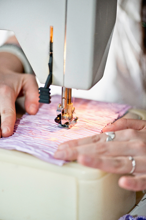 Sewing machineの写真素材