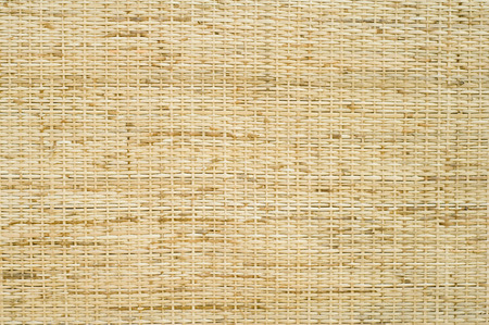Woven straw background, flat focus