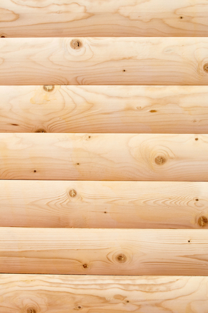 Pine wood boards. Deep focus, convenient as a backgroundの写真素材