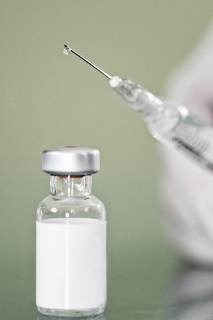 Vaccine shotの写真素材