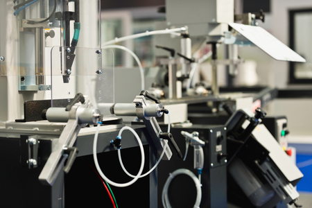Industrial profile processing machineの写真素材