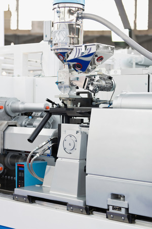 Hydraulic injection molding machineの写真素材