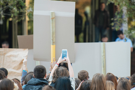 student protestの写真素材