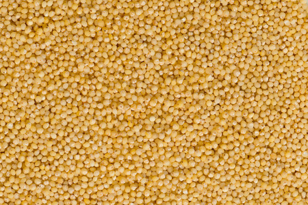 Hulled millet backgroundの写真素材