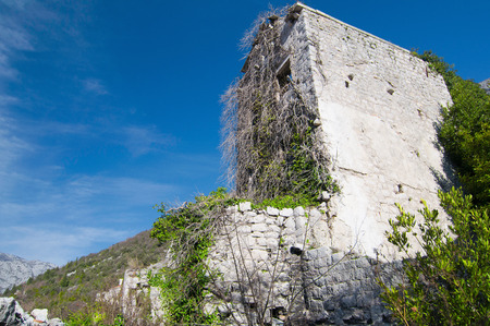 Ruined Mediterranean Houseの写真素材