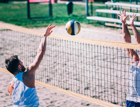 Beach Volleyball Competitionの写真素材