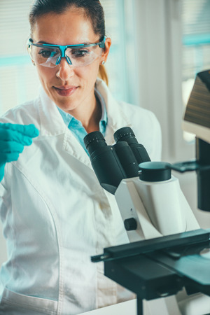 Life science laboratory workの写真素材