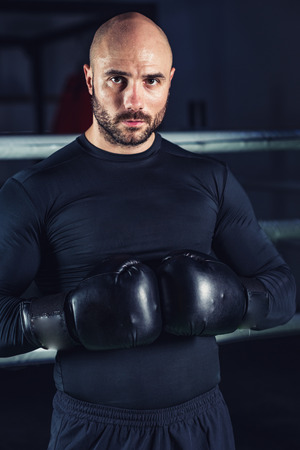 Man boxingの写真素材