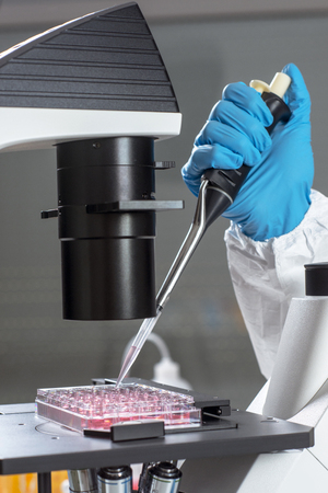Life science researchの写真素材