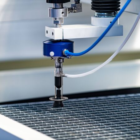 Automatic new technology CNC machine toolsの写真素材