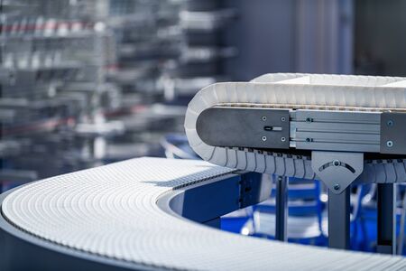 Industrial Manufacturing Conveyor Belt Roller Track Systemの写真素材