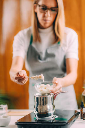 Homemade Soap Makingの写真素材