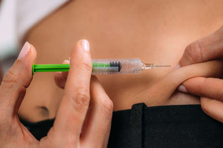 Self-injection of anticoagulant