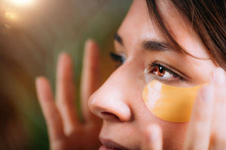 Undereye Bag Beauty Pads.の写真素材