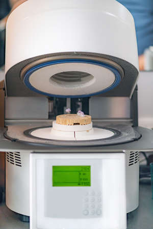 Oven and Press for Dental Prosthesesの写真素材