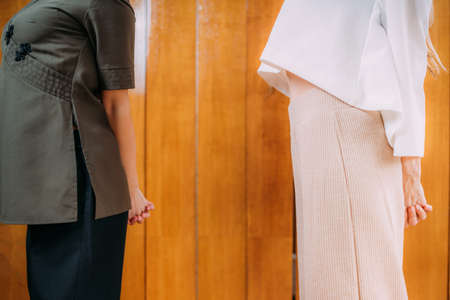 Vishuddha Chakra Stimulation Through Movement.の写真素材