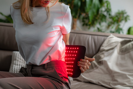 Red light therapy belt targets back pain, reducing inflammation and muscle tension. It boosts blood...