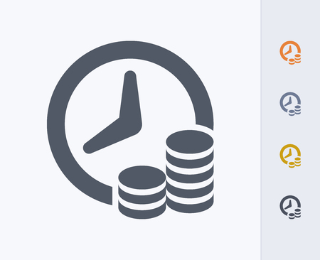 A professional, pixel-aligned icon designed on a 32x32 pixel grid and redesigned on a 16x16 pixel grid for very small sizes.のイラスト素材