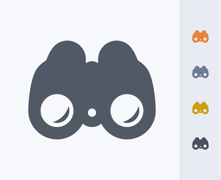 Binoculars iconのイラスト素材