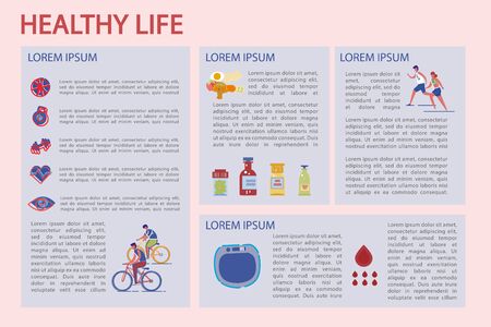 Article on how and why to Start Healthy Life.のイラスト素材