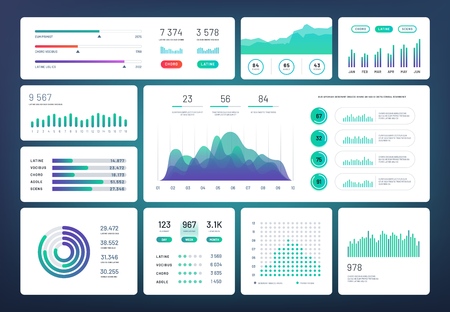 Vector of Infographic dashboard - ID:1-128173341 - Royalty Free Image ...