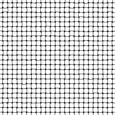 Rope net vector seamless patternのイラスト素材