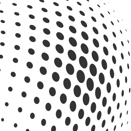 Abstract dot pattern backround. Halftone texture shape. Vector illustrationのイラスト素材