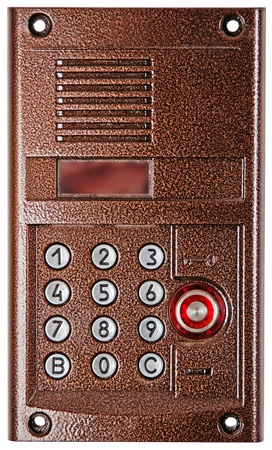 intercom isolated  on a white background 