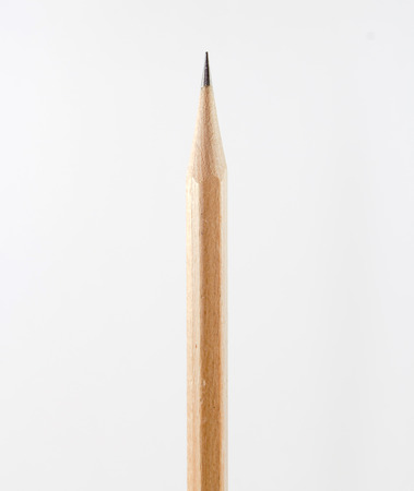 pencil on white backgroundの写真素材