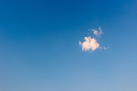 Cloud on blue sky for backgroundの写真素材
