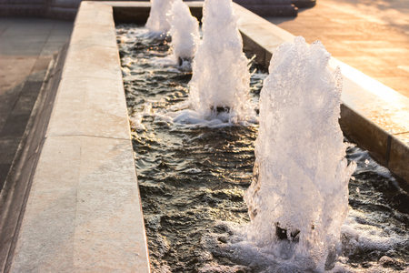 The fountainの写真素材