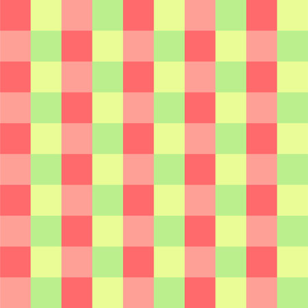 Green and red pattern seamless vectorのイラスト素材
