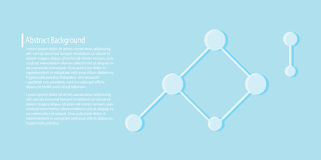 Abstract blue background. Technology concepts.のイラスト素材