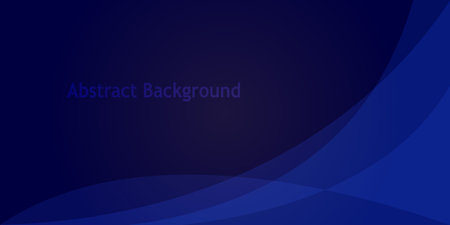 Abstract curve line on dark blue background vectorのイラスト素材
