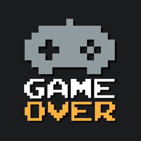 Graphic joypad arcade game in vector formatのイラスト素材