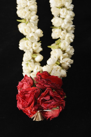 Flower garlandの写真素材