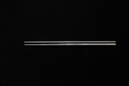 Still life of silver chopsticksの写真素材