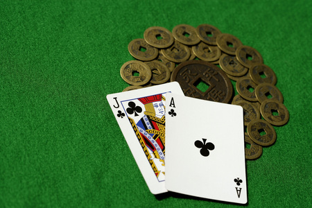 Chinese money and cards
