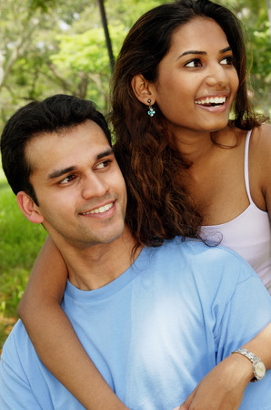 Portrait of a coupleの写真素材