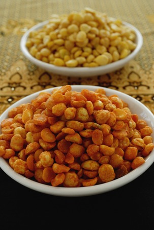 A bowl of Jhajariyaの写真素材